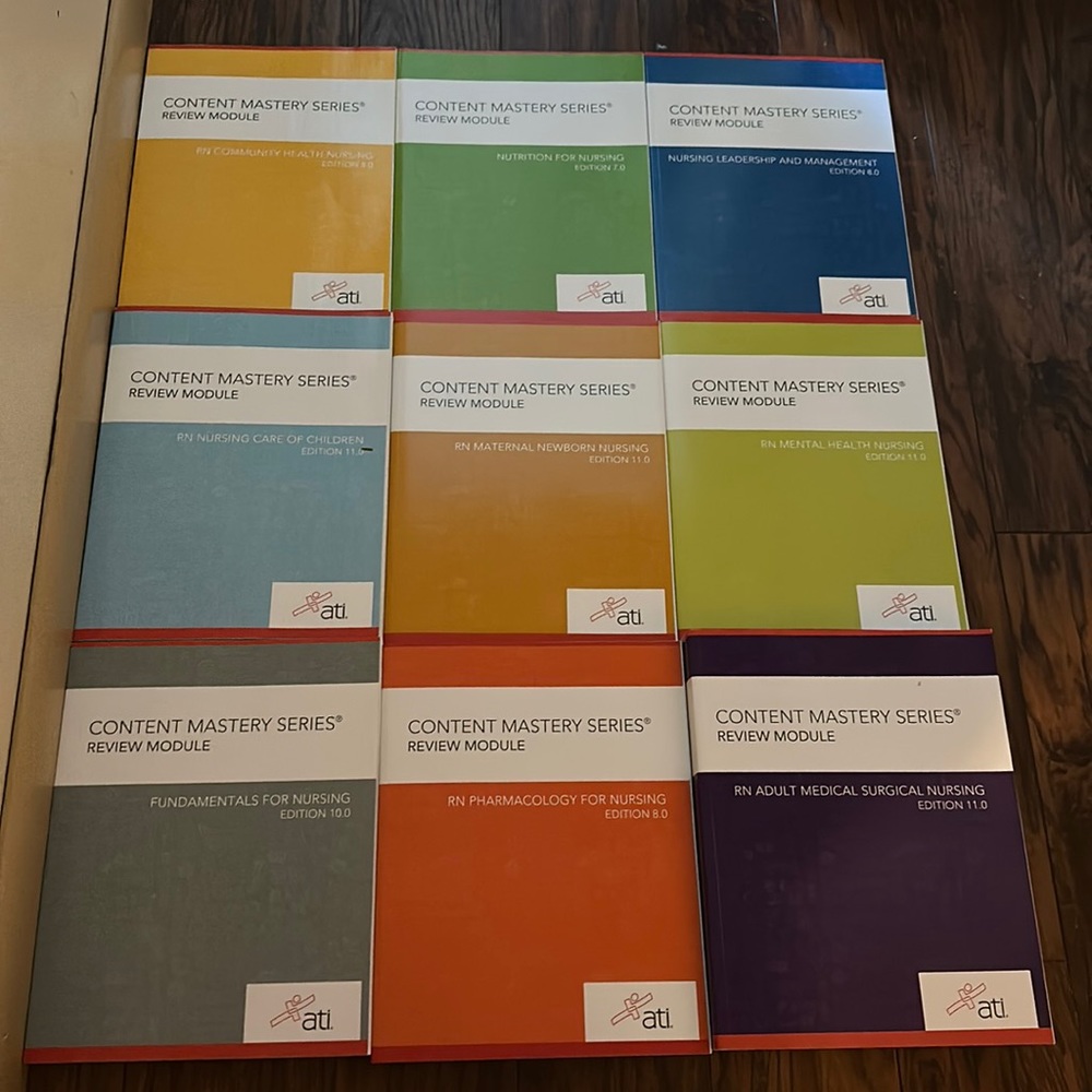 ATI NURSING TEXTBOOKS